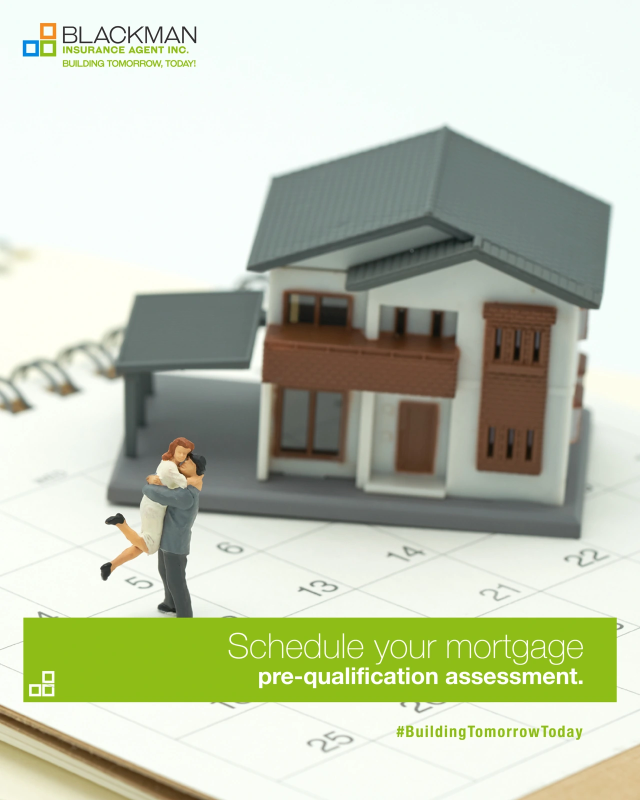 June 2019 BIAI campaign artwork: Begin with a mortgage pre-qualification assessment