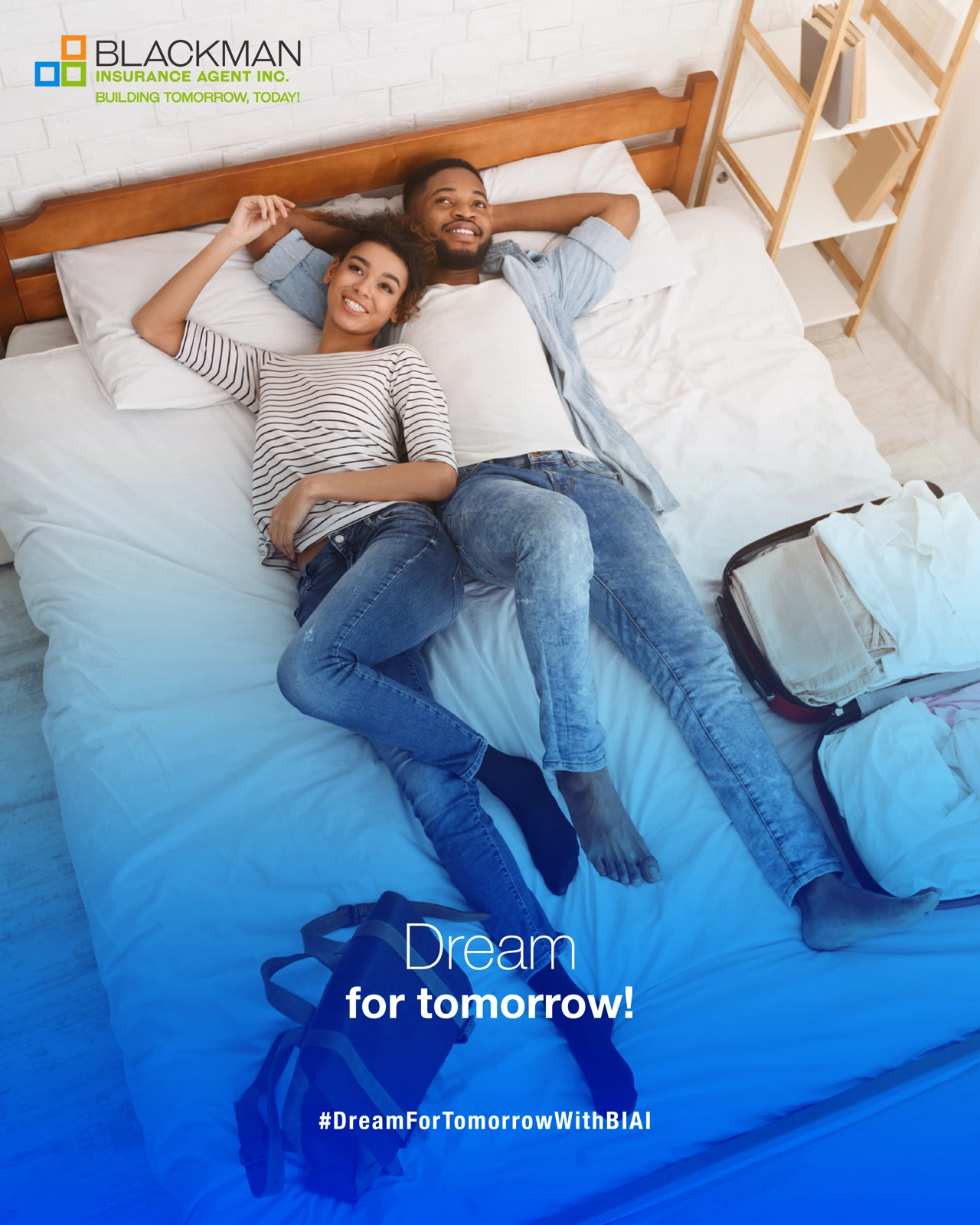 May 2019 BIAI campaign artwork: Dream for tomorrow