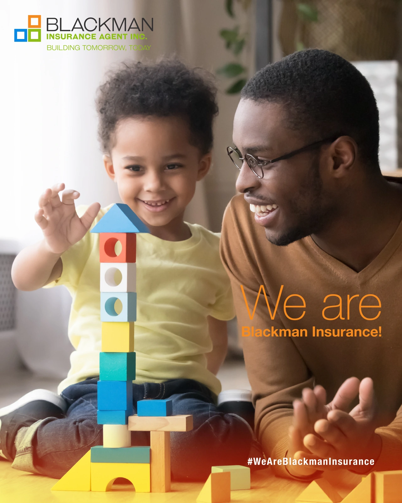 April 2019 BIAI campaign artwork: We are Blackman Insurance