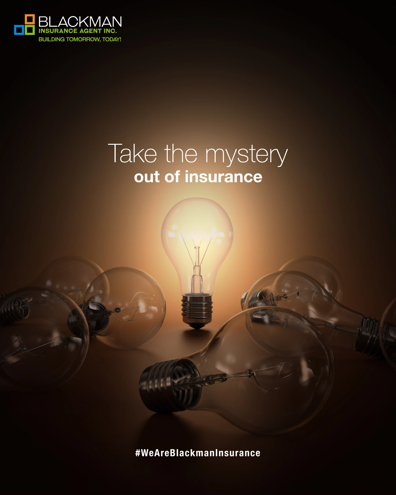 April 2019 BIAI campaign artwork: Take the mystery out of insurance